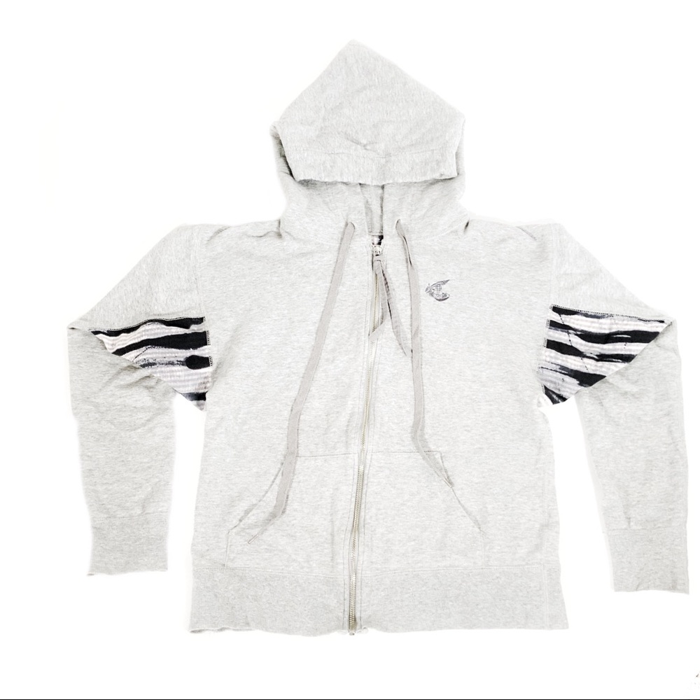 Rare Grey Vivienne Westwood Anglomania Zip Hoodie - Picture 3 of 4